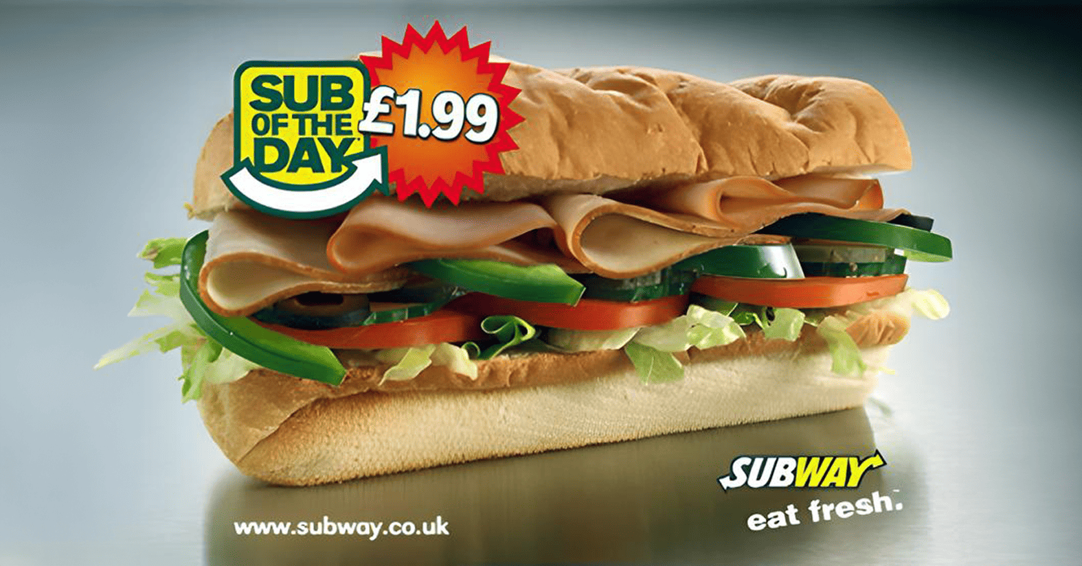 Subway Sandwiches - Sub of The Day